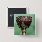 Chalice Vierkante Button 5,1 Cm (Voorkant /achterkant)