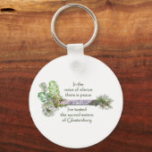 Chalice Well Garden Sleutelhanger (Voorkant)