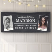 Chalk Afstuderen feliciteert Rustic 2 - Foto Spandoek