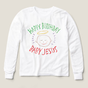Chalk Birthday Baby Jesus Christelijke Kerst