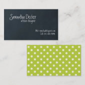 "Chalk Board"  Visitekaartje! Visitekaartje (Voorkant / Achterkant)