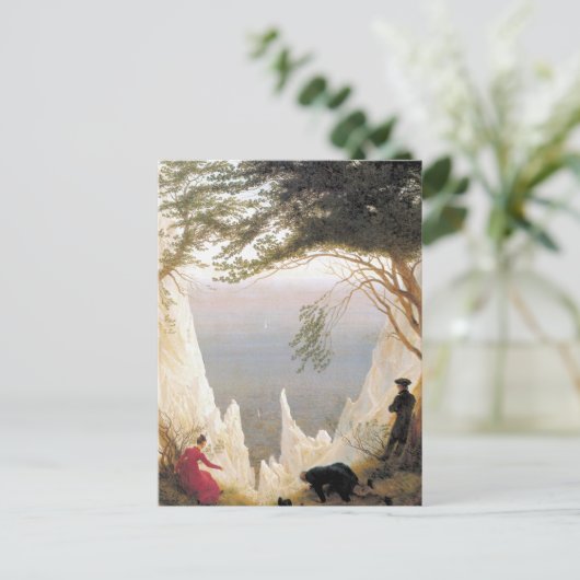 Chalk Cliffs on Rugen Briefkaart (Staand voorkant)