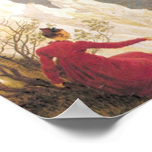 Chalk Cliffs on Rugen Poster (Hoek)