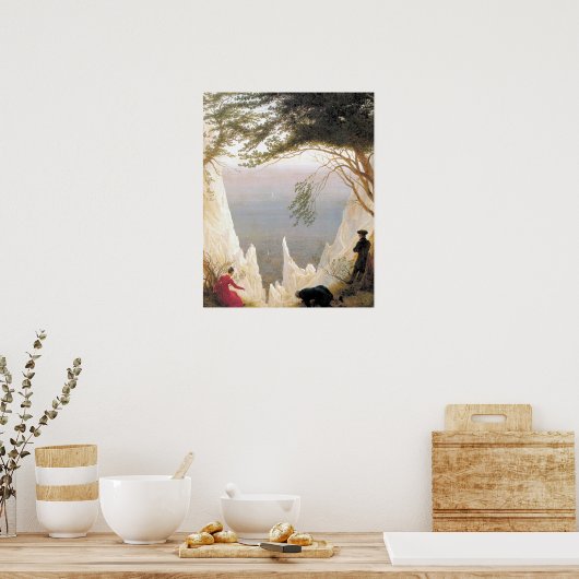 Chalk Cliffs on Rugen Poster (Keuken)
