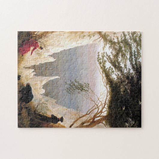 Chalk Cliffs on Rugen van Caspar David Friedrich Legpuzzel (Horizontaal)