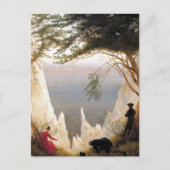 Chalk Cliffs on Rugen van Caspar David Friedrich P Briefkaart (Voorkant)