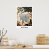 Chalk Cliffs on Rugen van Caspar David Friedrich Poster (Keuken)