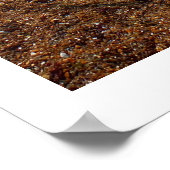 Chalk cliffs van Alum Bay Poster (Hoek)