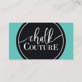 Chalk Couture Custom Business Card Visitekaartje