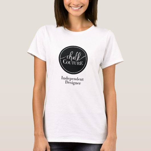 Chalk Couture onafhankelijke ontwerper T-shirt (Voorkant)
