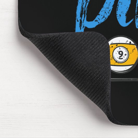 Chalk Dirty To Me Funny Pool Player 8-ball Billard Muismat (Hoek)