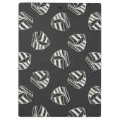 Chalk Drawn Sailboat Pattern Klembord (Achterkant)