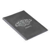 Chalk Geïnspireerd witboek rondvlieger spiral note Notitieboek (Rechterzijde)