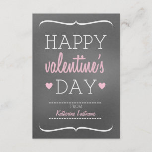 Chalk Geïnspireerde Kinder school/klaslokaal Valen Kaart