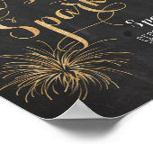 Chalk Glitter Let Love Sparkle, Sparkler Send Poster (Hoek)