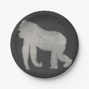 Chalk Gorilla Papieren Bordje