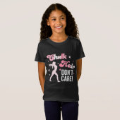 Chalk Hair Don't Care Gymnastiek Shirt (Voorkant volledig)