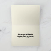 Chalk Happy Nieuwjaar-kaart Kaart (Binnen)