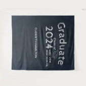 Chalk High School Photo Graduparty achtergrond Wandkleed (Voorkant (horizontaal))