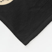 Chalk is goedkoop fleece deken (Hoek)