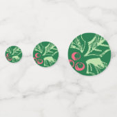 Chalk Mistletoe Pattern Confetti (Voorkanten)