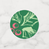 Chalk Mistletoe Pattern Confetti (Kleine voorkant)