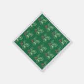 Chalk Mistletoe Pattern Napkins Servet (Hoek)