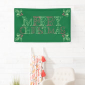 Chalk Mistletoe Pattern Spandoek (Insitu)