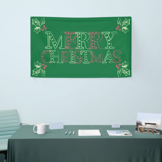 Chalk Mistletoe Pattern Spandoek (Beurs)