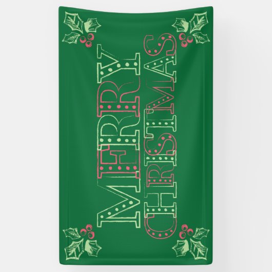 Chalk Mistletoe Pattern Spandoek (Verticaal)