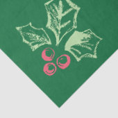 Chalk Mistletoe Pattern Tissuepapier (Detail)