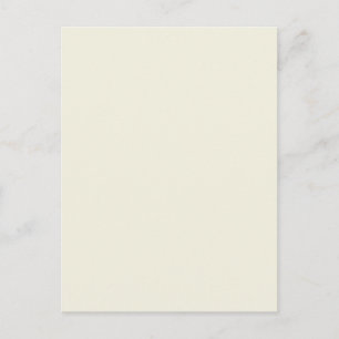 Chalk Neutral Beige Cream Solid Color Background Briefkaart