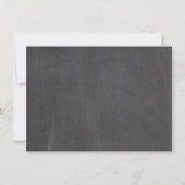 Chalk Palm Trees & Plane Destination Save the Date (Achterkant)