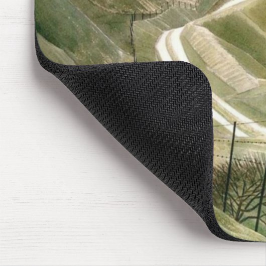 Chalk Paths van Eric Ravilious Muismat (Hoek)