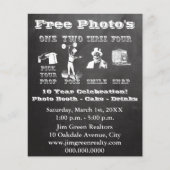 Chalk Photo Booth Prop Sign Flyer (Voorkant)