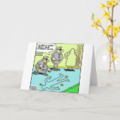 Chalk schetst funny Police Giften & Collectibles Kaart (Gele Bloem)