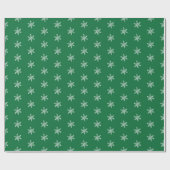 Chalk Snowflake Pattern Cadeaupapier (Vlak)