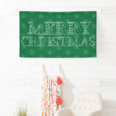 Chalk Snowflake Pattern Spandoek (Insitu)