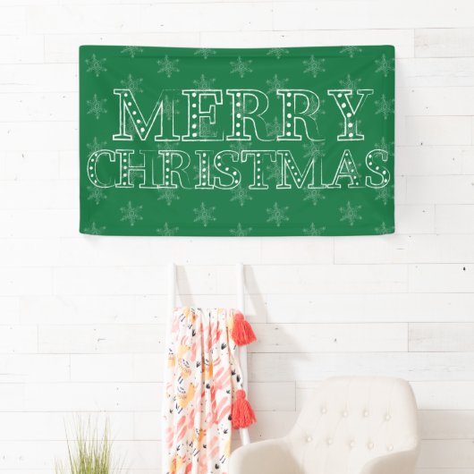 Chalk Snowflake Pattern Spandoek (Insitu)