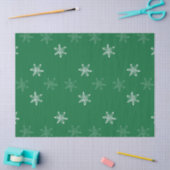 Chalk Snowflake Pattern Tissuepapier (Craft)