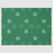 Chalk Snowflake Pattern Tissuepapier (Voorkant)