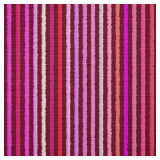 Chalk Stripes - Bourgogne, Violet, Roze Stof (Swatch)