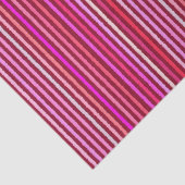 Chalk Stripes - Bourgogne, Violet, Roze Tissuepapier (Detail)