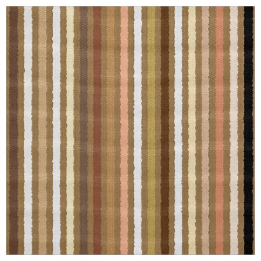 Chalk Stripes - Camel Tan and Gold Stof (Swatch)