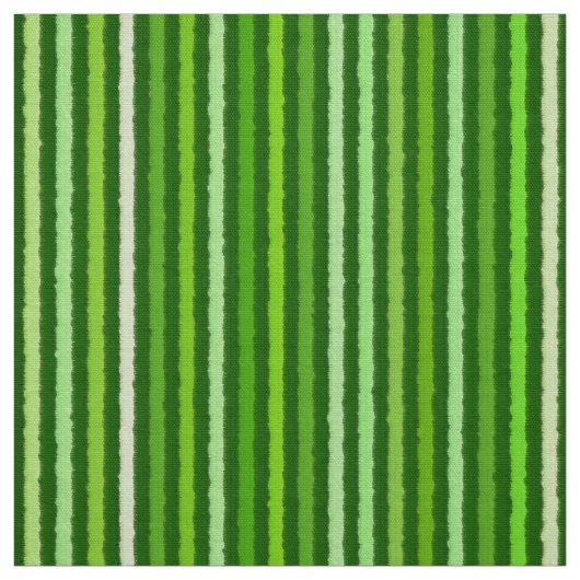 Chalk Stripes - Emerald en Lime Green Stof (Swatch)