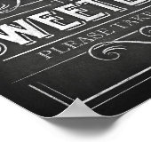 Chalk Style Party Print SWEETEASY Treat Sign Print (Hoek)