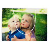  Chalk Typography Holiday Foto's Large Cadeautasje (Achterkant)