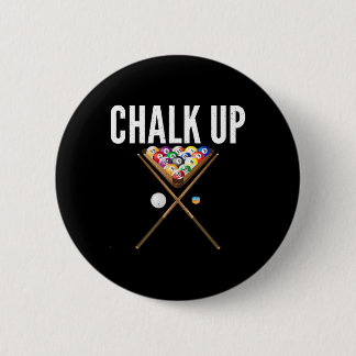 Chalk up pool biljart ronde button 5,7 cm