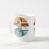 Chalk Up Wall Climbing Bouldering Koffiemok (Voorkant links)