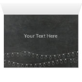 Chalkboard - Aangepast decennium voor de zalen (Binenzijde Horizontaal (Onderkant))